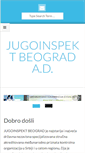 Mobile Screenshot of jugoinspekt.com